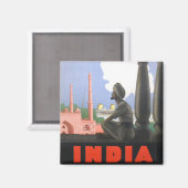 India — 1927 magneet (Voorkant / Achterkant)