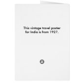 India-1927 - noodsituatie (Achterkant)