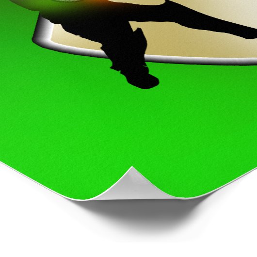 India 2011 ICC WK-kampioenen cricket Poster (Hoek)