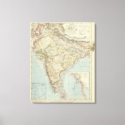 India 2 canvas afdruk (Voorkant)