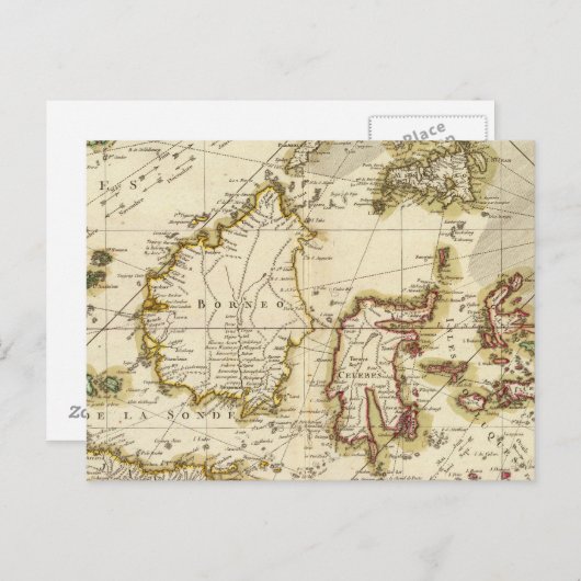 India 3 briefkaart (Voorkant / Achterkant)