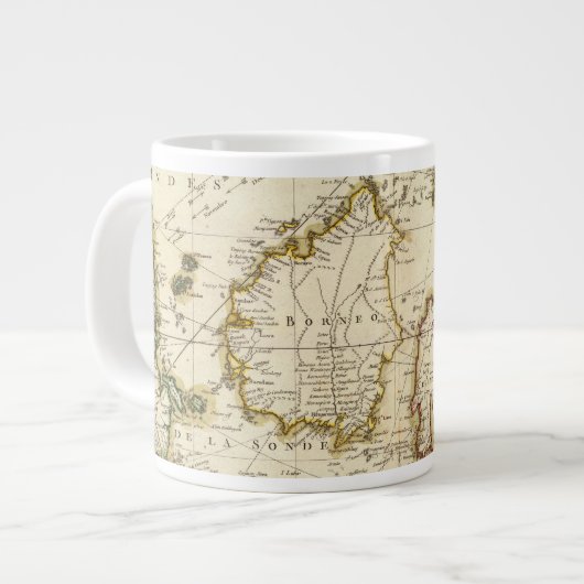 India 3 grote koffiekop (Links)