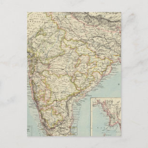 India 5 briefkaart