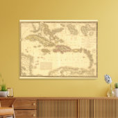 India 6 canvas afdruk (Insitu (Woonkamer))