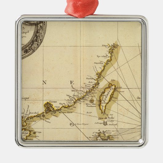 India 6 metalen ornament (Voorkant)