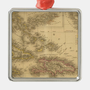 India 6 metalen ornament