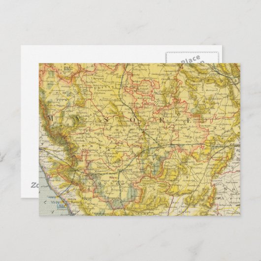 India 7 briefkaart (Voorkant / Achterkant)