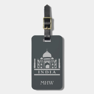 INDIA aangepast bagagelabel