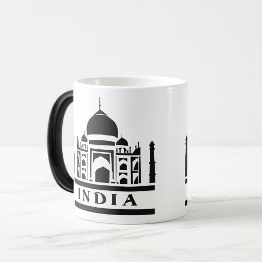 INDIA aangepaste mokken (Voorkant links)