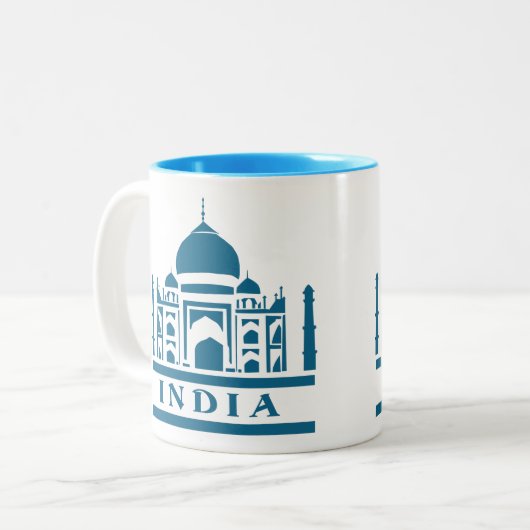 INDIA aangepaste mokken (Voorkant links)