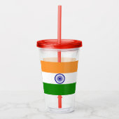 India Acryl Drinkbeker (Voorkant)