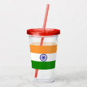 India Acryl Drinkbeker (Achterkant)
