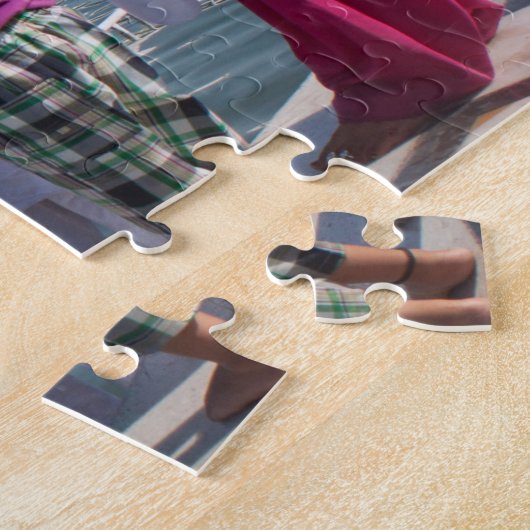 India Amritsar Golden Temple. Jigzaag Puzzle Legpuzzel (Zijkant)