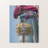 India Amritsar Gouden Tempel. Legpuzzel (Verticaal)