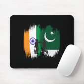 India And Pakistan Cricket Patriotic Gift For Fina Muismat (Met muis)