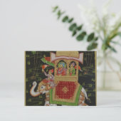 India Art Briefkaart (Staand voorkant)