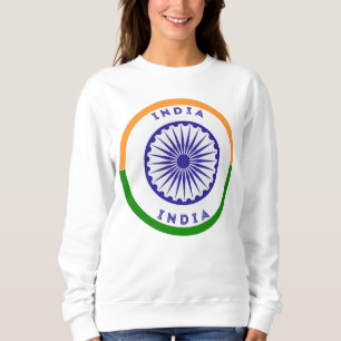 India Ashoka Chakra Cirkelvorm Trui