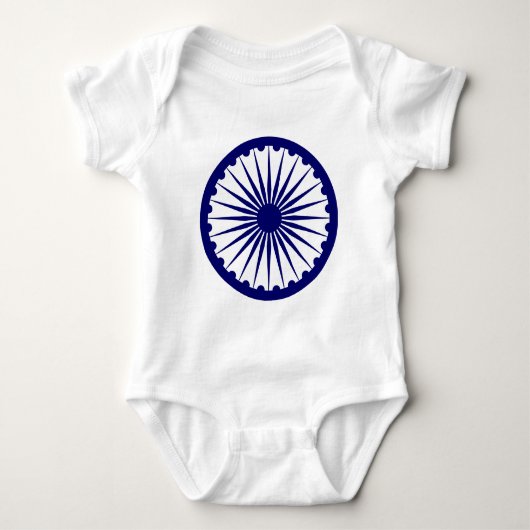 India Ashoka Chakra Romper (Voorkant)