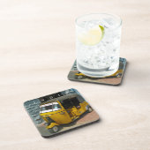 India auto riksja uitzicht onderzetters (Rechterzijde)