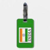 India Bagagelabel (Achterkant verticaal)