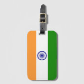 India Bagagelabel (Voorkant (verticaal))