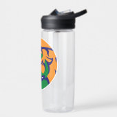 India Bengaalse tijger Indiase nationale dierenvla Waterfles (Links)