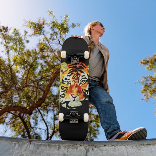 INDIA BENGAL TIGER SCHAATS BOARD PERSOONLIJK SKATEBOARD (Buiten 1)