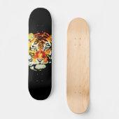 INDIA BENGAL TIGER SCHAATS BOARD PERSOONLIJK SKATEBOARD (Voorkant)