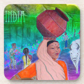 India Bier Onderzetter (Voorkant)