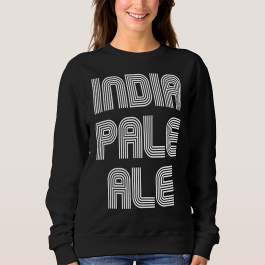 India Bleke Ale  Retro 70s 80s Trui (Voorkant)
