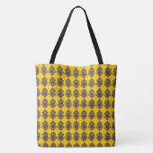 India Block Print Tote Bag (Achterkant)