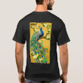 India Blue Peacock T-shirt (Achterkant)