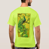 India Blue Peacock T-shirt (Achterkant)