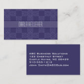 India Blue Visitekaartjes (Voorkant / Achterkant)