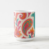 india bohemian kleurrijke zigeuner stijl waterverf koffiemok (Center)