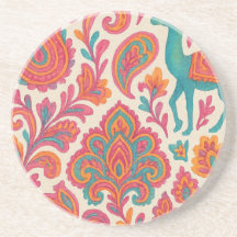 india bohemian kleurrijke zigeuner stijl waterverf