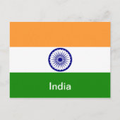 india briefkaart (Voorkant)