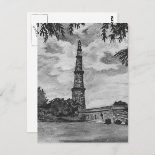 iNDIA Briefkaart (Voorkant / Achterkant)