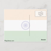 India Briefkaart (Achterkant)