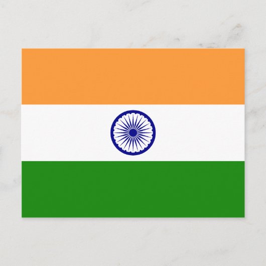 India Briefkaart (Voorkant)