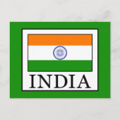 India Briefkaart (Voorkant)