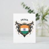 India Briefkaart (Staand voorkant)