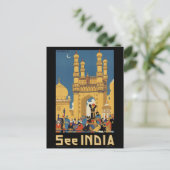 India Briefkaart (Staand voorkant)