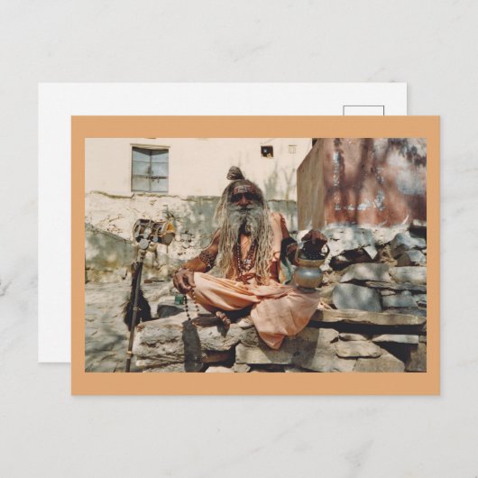 India Briefkaart (Voorkant / Achterkant)