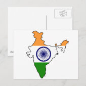 India Briefkaart (Voorkant / Achterkant)