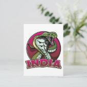 India Briefkaart (Staand voorkant)