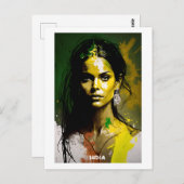 India Briefkaart - Wereld aan Collectie (Voorkant / Achterkant)