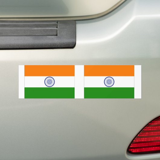 India Bumpersticker (Op auto)