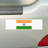 INDIA BUMPERSTICKER (Op auto)