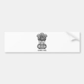 India Bumpersticker (Voorkant)